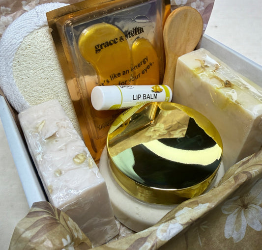 Mini Spa Self-Care Bundle | Handmade Soap & Sugar Scrub Set