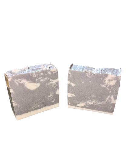 Activated Charcoal Silk Goat's Milk Soap - Lavender 4.0 oz