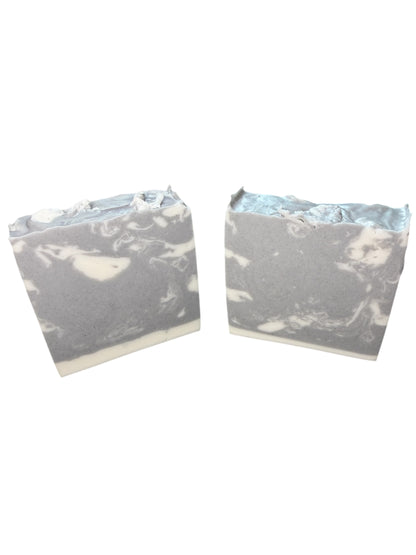 Activated Charcoal Silk Goat's Milk Soap - Lavender 4.0 oz