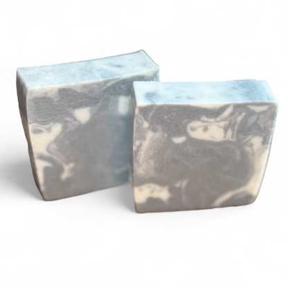 Activated Charcoal Silk Goat's Milk Soap - Lavender 4.0 oz