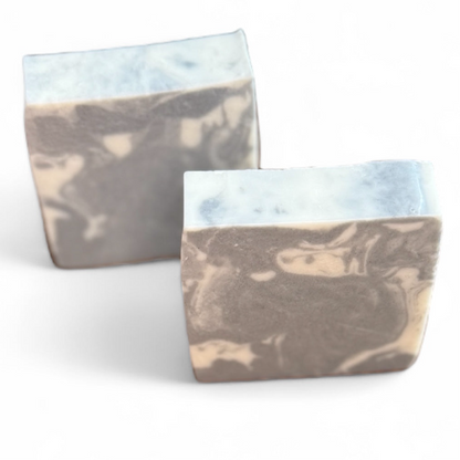 Activated Charcoal Silk Goat's Milk Soap - Lavender 4.0 oz