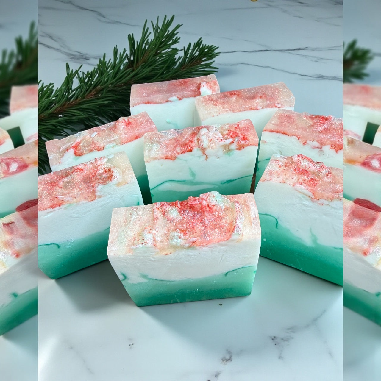 Winterberry Pine Soap with Moisturizing Goat’s Milk & Glycerin