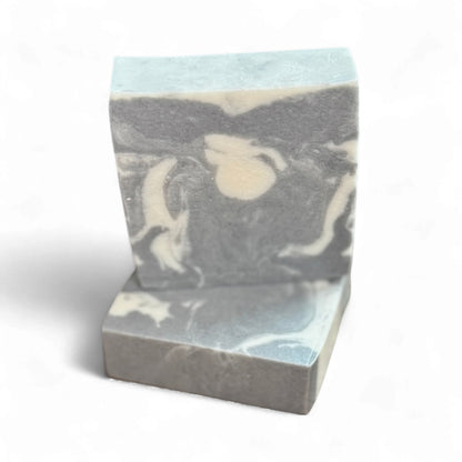 Activated Charcoal Silk Goat's Milk Soap - Lavender 4.0 oz