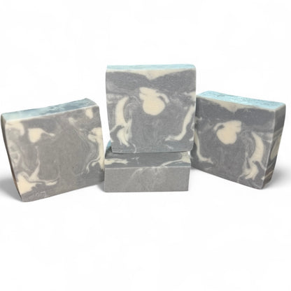 Activated Charcoal Silk Goat's Milk Soap - Lavender 4.0 oz