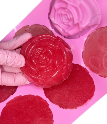 Rose Silk Soap Bar — Natural Coconut and Sweet Almond Oil 3.0 oz